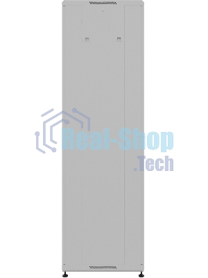 Шкаф серверный NTSS Премиум (NTSS-R42U6060GS) напольный 42U 600x600 мм пер. дв. стекл. металл 900 кг серый IP20 сталь