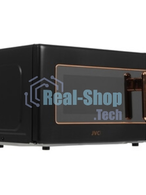 Микроволновая печь JVC JK-MW270D черный, 20 л, 700 Вт, переключатели - кнопки, поворотный механизм