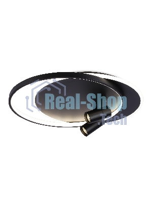 Светильник Ambrella light FL51393/1+2 BK черный 3000K-6400K 65W 560*480*120 (ПДУ РАДИО 2.4G)