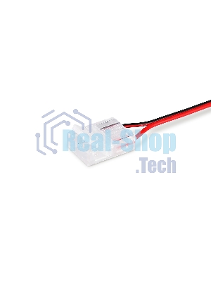 GS7898 Соединитель гибкий двухсторонний COB 12/24V для лент 12mm (2 конт.) (10шт)
