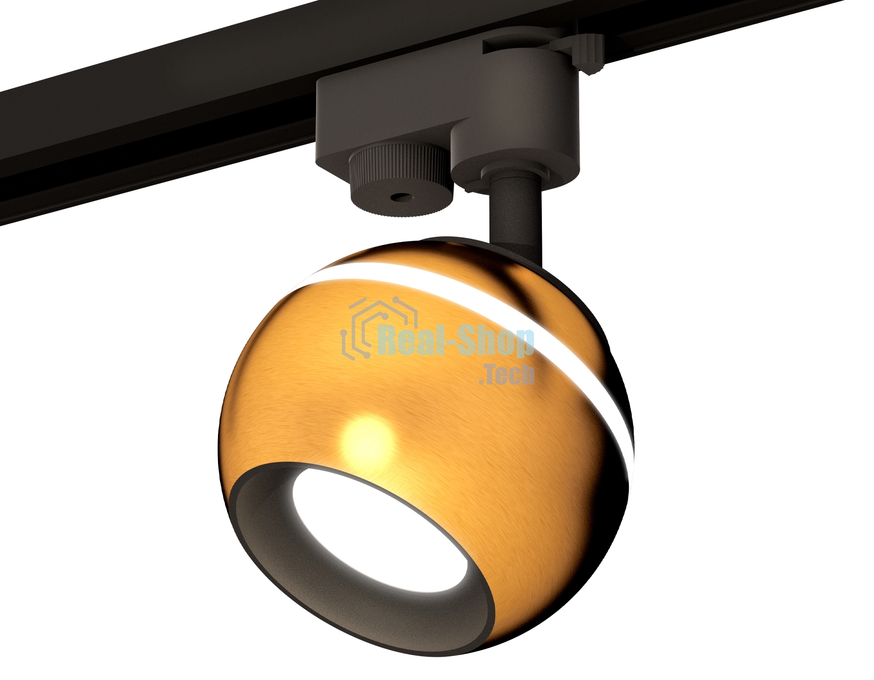 Светильник Ambrella light XT1105001 PYG/SBK золото желтое полированное/черный песок MR16 GU5.3 LED 3W 4200K