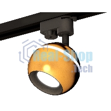 Светильник Ambrella light XT1105001 PYG/SBK золото желтое полированное/черный песок MR16 GU5.3 LED 3W 4200K