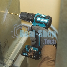 Дрель-шуруповерт Makita HP332DWAE Аккумуляторная, Ударная, Кейс