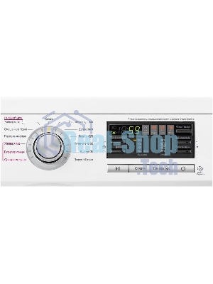 Стиральная машина LG F1296HDS1 белый, загрузка фронтальная 7 кг, 1200 об/мин., класс: А