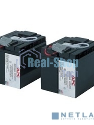 Батарея для ИБП APC RBC55 APC Replacement Battery Cartridge (2 шт. в уп-ке)