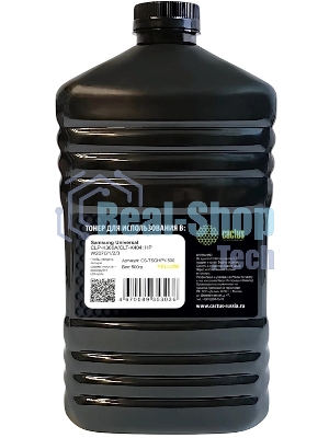 Тонер Cactus CS-TSGHPY-500 желтый флакон 500гр. для принтера Samsung CLP-K300A/CLT-K404/HP W2070/1/2/3
