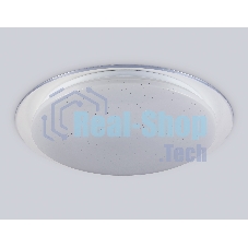 Светодиодный светильник RGB Ambrella light FZ770 WH белый IP20 42W 3000-6500K+RGB 450*55 (ПДУ ИК)