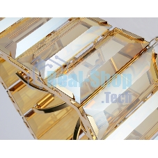 Светильник Ambrella light TR5149 GD/TI золото/янтарь E14/6 max 40W 500*500*1000