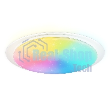 Светодиодный светильник RGB Ambrella light FZ780 WH белый IP20 60W 3000-6500K+RGB 570*55 (ПДУ ИК)