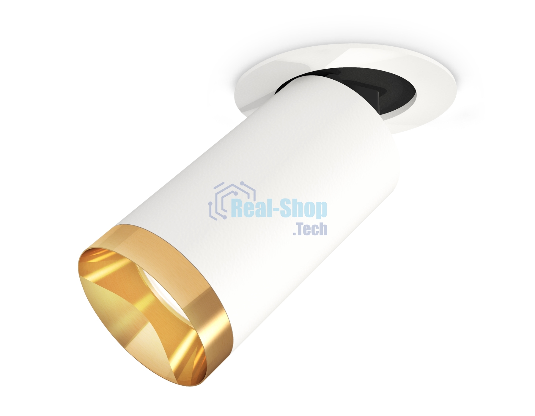 Светильник Ambrella Light XM6322204 SWH/PYG белый песок/золото желтое полированное MR16 GU5.3 (A2241, C6322, N6134)