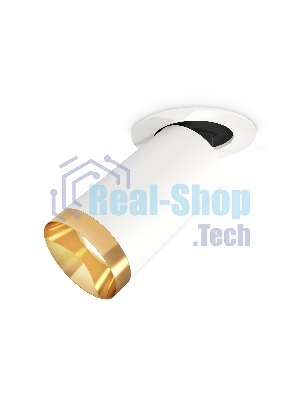 Светильник Ambrella Light XM6322204 SWH/PYG белый песок/золото желтое полированное MR16 GU5.3 (A2241, C6322, N6134)