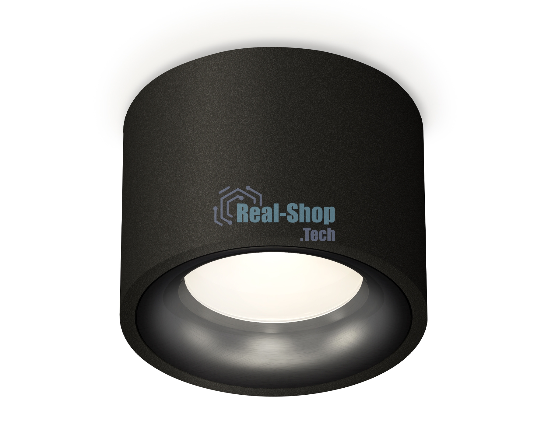 Светильник Ambrella Light XS7511021 SBK/PBK черный песок/черный полированный MR16 GU5.3 (C7511, N7011)