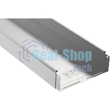 Лоток листовой неперфорированный 300х100 L3000 сталь 1мм IEK CLN10-100-300-3