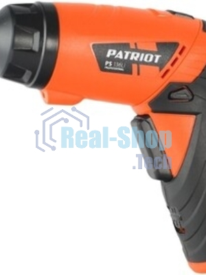 Отвертка аккумуляторная PATRIOT PS 136Li Li-Ion, 3.6 В/1,5 Ач, Реверс, 200 об/мин, 3,5 Нм, патрон: НЕХ 1/4