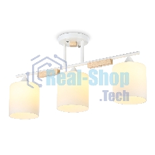 Светильник Ambrella light TR9546/3 WH/FR белый/белый матовый E27/3 max 40W 595*115*280