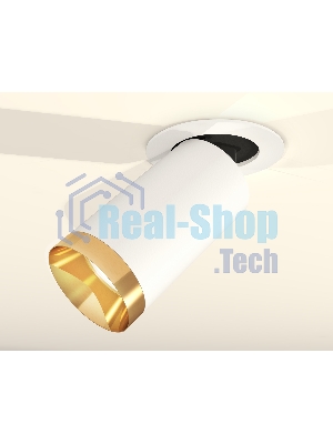 Светильник Ambrella Light XM6322204 SWH/PYG белый песок/золото желтое полированное MR16 GU5.3 (A2241, C6322, N6134)