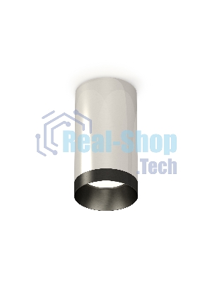 Светильник Ambrella Light XS6325011 PSL/PBK серебро полированное/черный полированный MR16 GU5.3 (C6325, N6131)