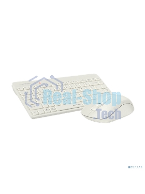 Комплект клавиатура+мышь A4Tech FStyler FG2200 Air2 беспроводной, USB, 1200 DPI, бежевый