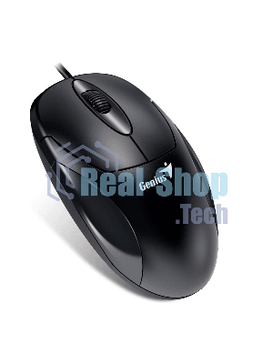 Мышь проводная Genius XScroll V3 черный, 1000 dpi, USB, кнопки - 3