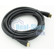 Кабель аудио-видео Behpex HDMI (m)/HDMI (m) 5м. черный ver1.4