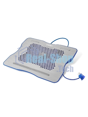 Подставка для ноутбука CROWN CMLC-1001 silver&blue (до 15,6