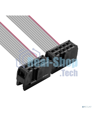 Планка портов в корпус 1xCOM ExeGate BrctDB91-LP (Com 10-pin (F) --> RS232 DB9 Male, кабель 20 см, Low Profile)