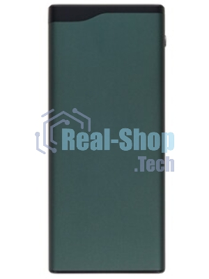 Портативный аккумулятор OLMIO QS-30, 30000mAh, 22.5W, QuickCharge3.0/PowerDelivery, LCD, темно-зеленый