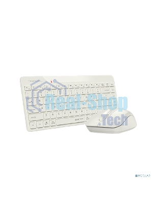 Комплект клавиатура+мышь A4Tech FStyler FG2200 Air2 беспроводной, USB, 1200 DPI, бежевый