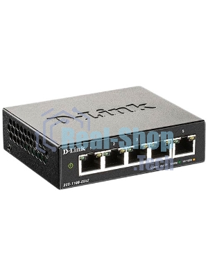 Коммутатор D-Link DGS-1100-05V2/A1A, L2 Smart Switch with 5 10/100/1000Base-T ports.8K Mac address, 802.3x Flow Control, Port Trunking, Port Mirroring, IGMP Snooping, 32 of 802.1Q VLAN, VID range 1-4094, Loopba