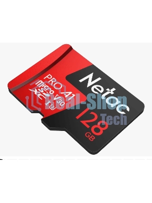 Флеш карта MicroSD card Netac P500 Extreme Pro 128Gb, retail version w/o SD adapter