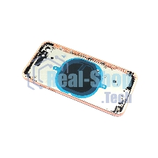 Задняя крышка (корпус) в сборе с рамкой для Apple iPhone 8 золотой