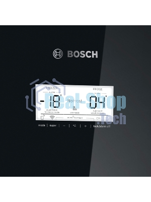 Холодильник Bosch KGN49LB30U черный двухкамерный 330/105л морозилка снизу, No Frost