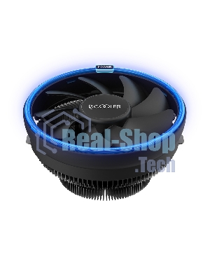 Кулер PCCooler E126MB черный 120мм алюминий 1800rpm 26.5db 4-pin 92W 70мм