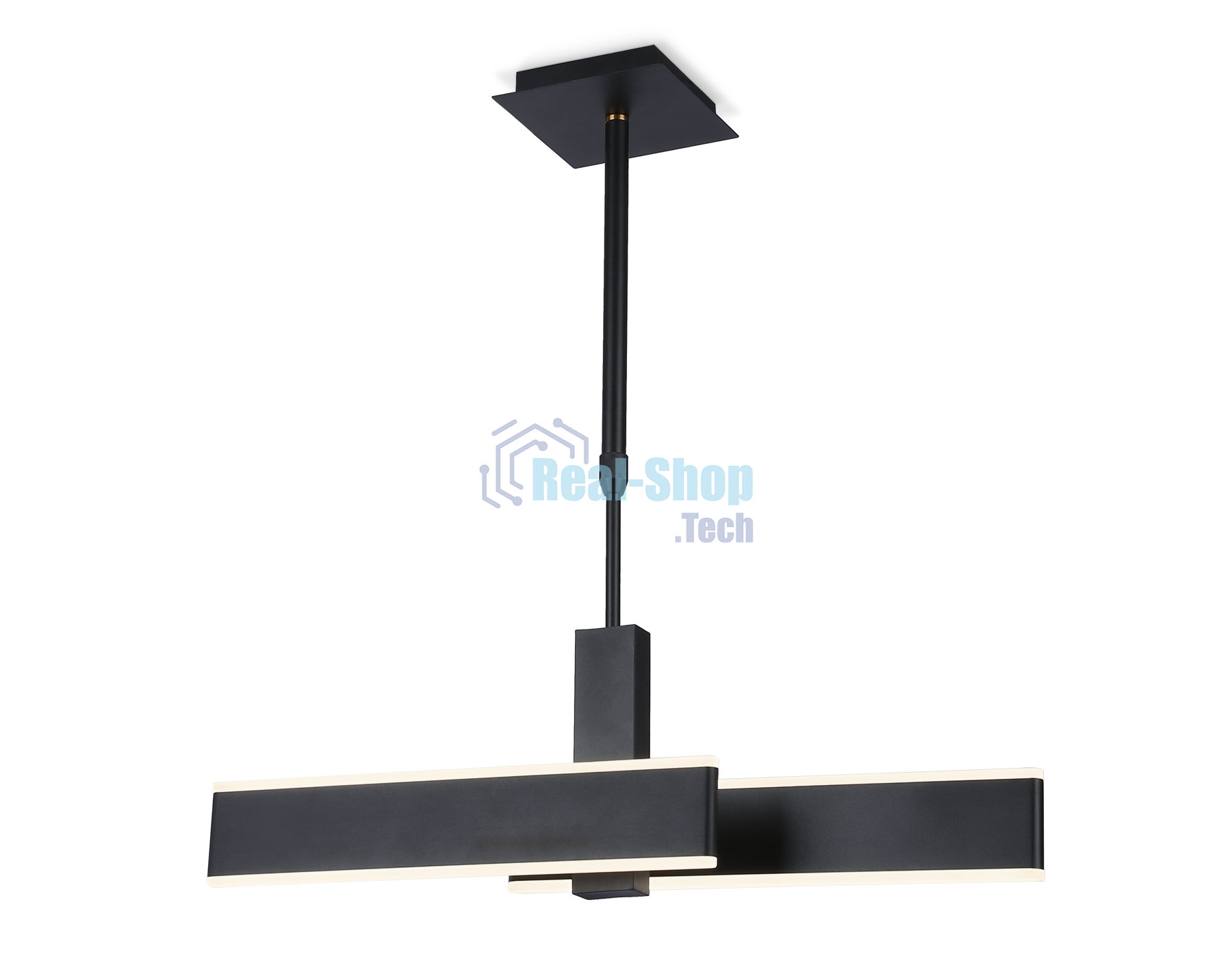 Светильник Ambrella light FA6667 BK черный 42W 3000K-6400K 640*30*900 (Без ПДУ)
