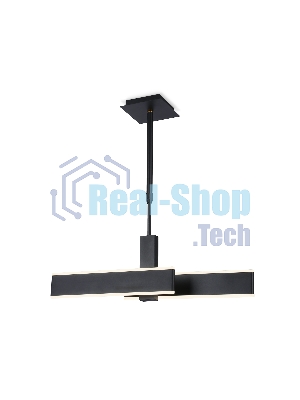 Светильник Ambrella light FA6667 BK черный 42W 3000K-6400K 640*30*900 (Без ПДУ)