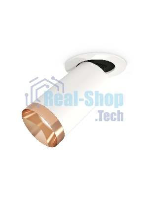 Светильник Ambrella Light XM6322205 SWH/PPG белый песок/золото розовое полированное MR16 GU5.3 (A2241, C6322, N6135)