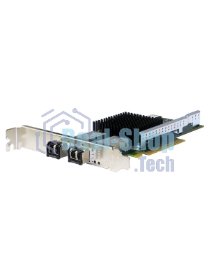 Сетевой адаптер PE310G2I71-XR Silicom 2x 10GbE SFP+ ports NIC, Intel X710 based low profile PCIE3.0 x8, no transceivers