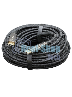 Активный оптический кабель Cablexpert HDMI, 100м, v2.0, 19M/19M, AOC Premium Series, позол.разъемы, экран, коробка