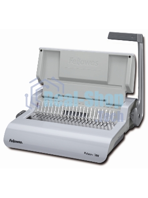 Переплетчик Fellowes Pulsar+ (FS-56276) A4/перф.17л.сшив/макс.300л./пластик.пруж. (6-38мм)