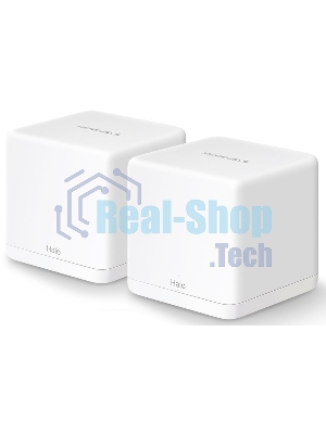Бесшовный Mesh роутер Mercusys Halo H30G(2-pack) AC1300 10/100/1000BASE-TX