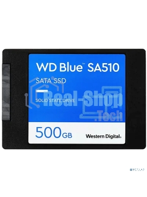 Накопитель SSD WD Blue SA510 WDS500G3B0A, 500GB, SATA III, 2.5