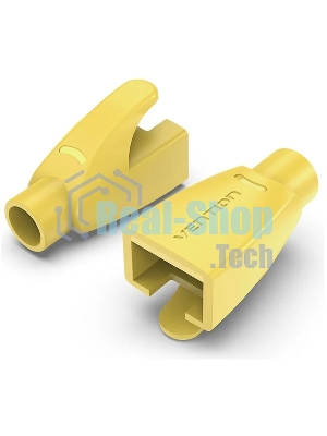 Колпачки изолирующие Vention IODY0-50 для разъемов RJ-45 (50 шт.) - Желтый