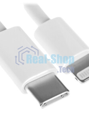 Дата-кабель MORE CHOICE (4620202555083) K87ia 2м USB 3.0A PD 27W для Lightning ng 8-pin Type-C - 2м, белый
