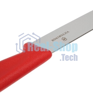 Нож кухонный Victorinox Swiss Classic (6.7638.C1) для чистки овощей и фруктов лезв. 80 мм серрейт. заточка желтый