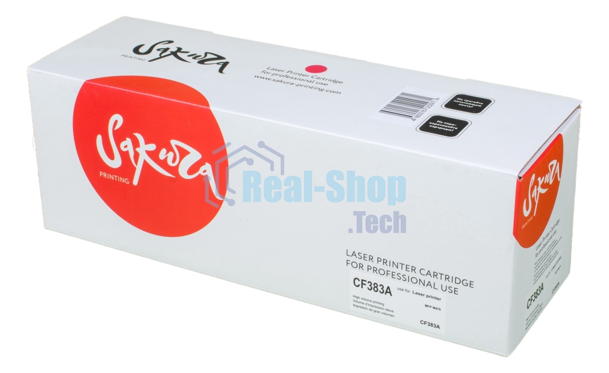 Картридж Sakura CF383A для HP MFP M476, пурпурный, 2700 к.