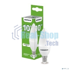 Лампа cветодиодная LED IEK LL-C35-10-230-40-E14-G C35 свеча 10Вт 230В 4000К E14 GENERICA