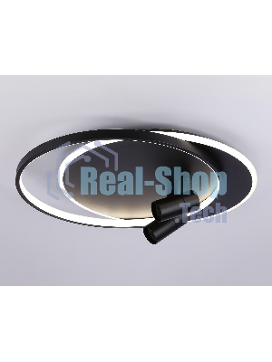 Светильник Ambrella light FL51393/1+2 BK черный 3000K-6400K 65W 560*480*120 (ПДУ РАДИО 2.4G)