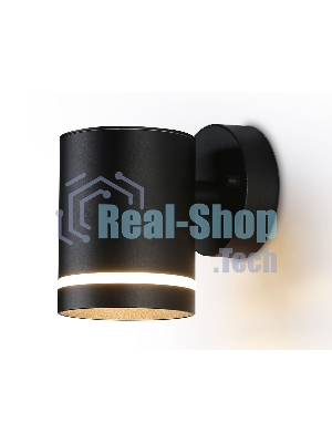 Светильник Ambrella light ST3327 BK черный IP54 GX53 max 15W 110*85*125