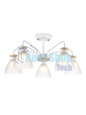 Светильник Ambrella light TR9567/5 WH/FR белый/белый матовый E27/5 max 40W D620*250
