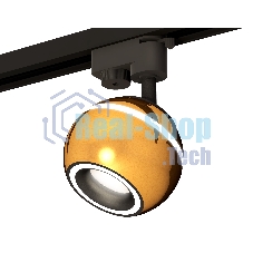 Светильник Ambrella light XT1105005 PYG/SBK/FR золото желтое полированное/черный песок/белый матовый MR16 GU5.3 LED 3W 4200K